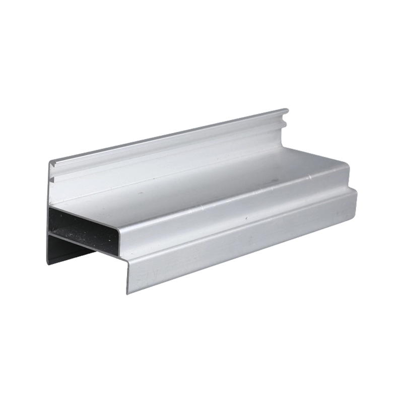 Material de puerta de doble sello con perfil de aluminio