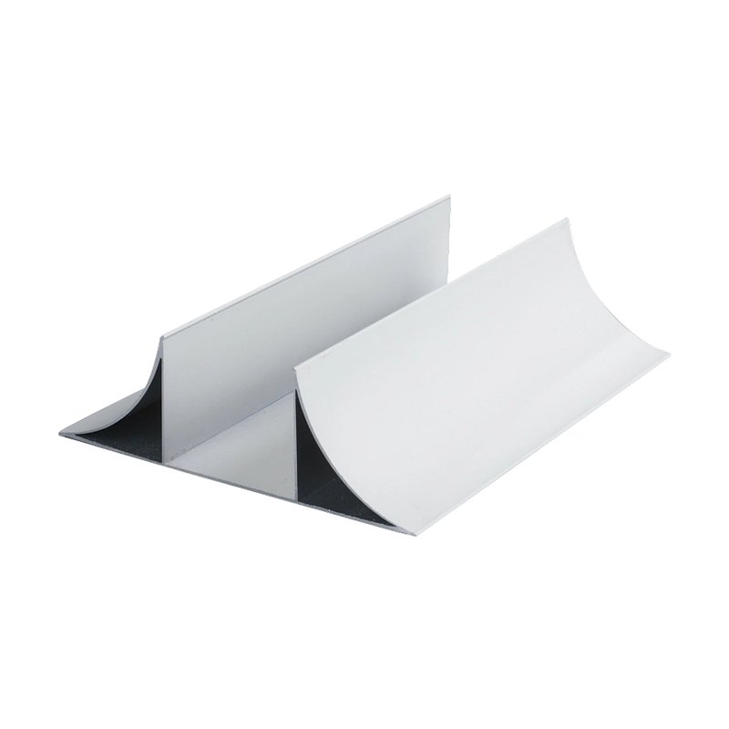 Aluminio de doble ranura en R