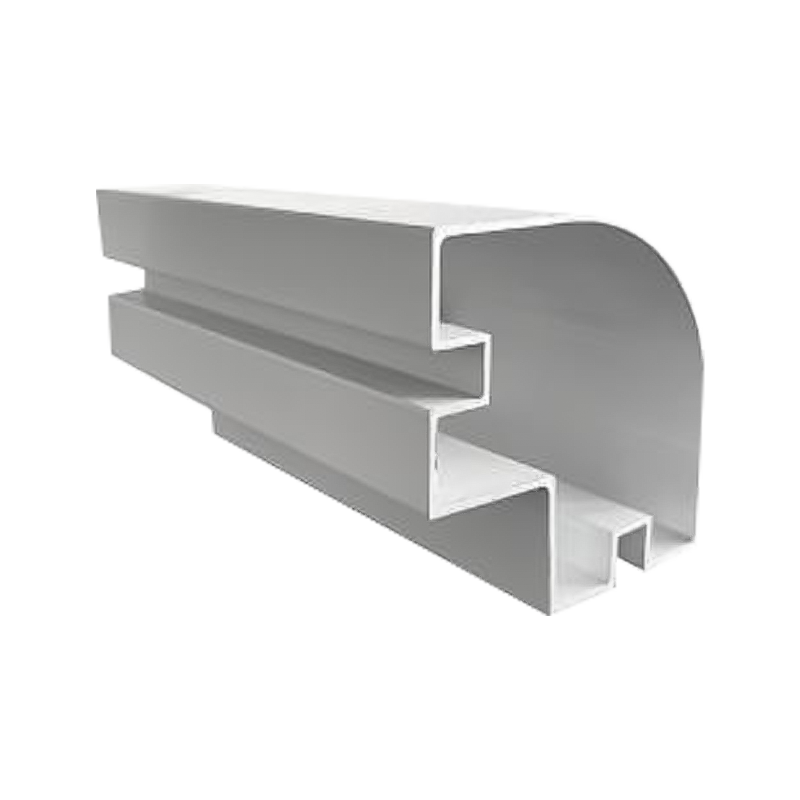 Placa manual de perfil de aluminio con cilindro exterior