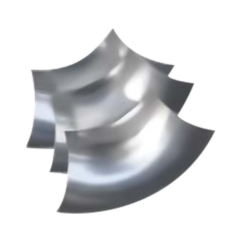 Conector de tres vías con perfil de aluminio