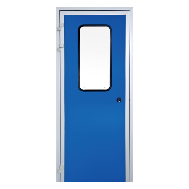 Puerta de sala limpia de acero inoxidable
