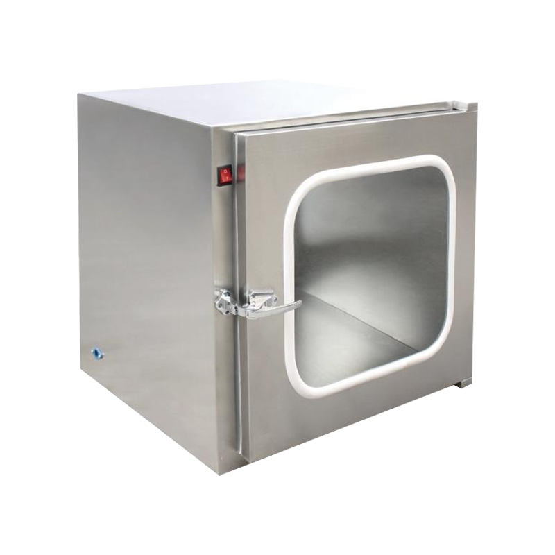 Ventana de paso con enclavamiento mecánico