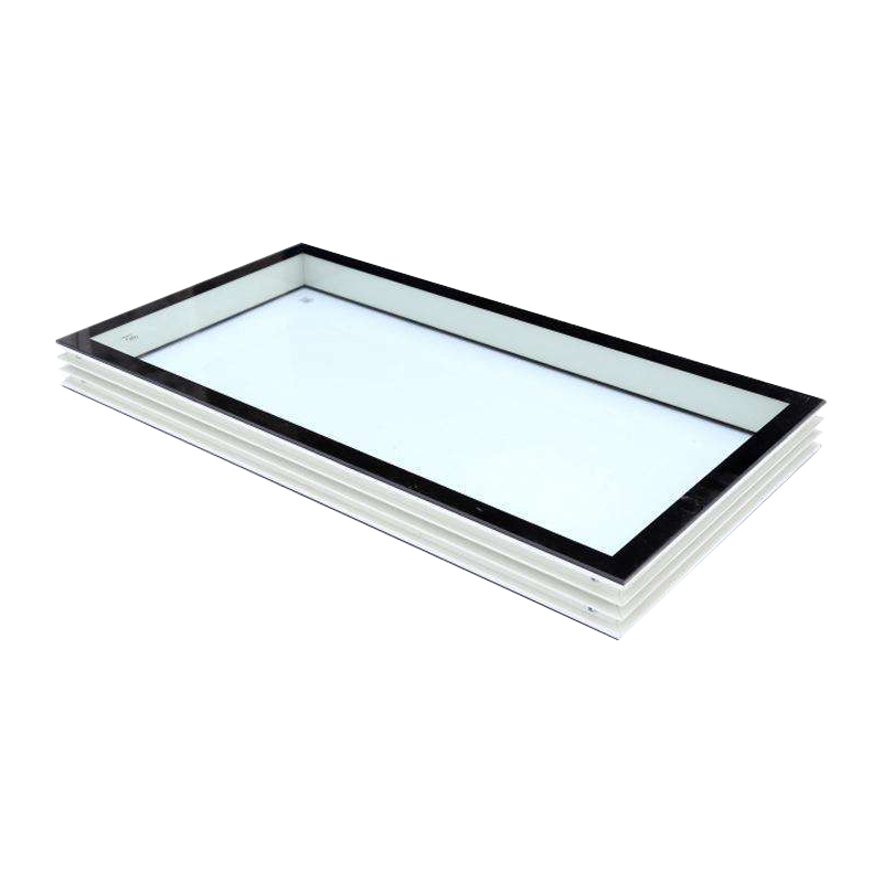 Ventana de doble acristalamiento montada en el centro